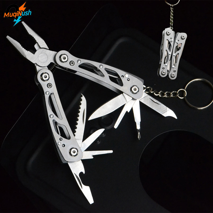 Edc Carry Pliers - Многофункциональный мини-мультитул MuqiNush 12 в 1:
