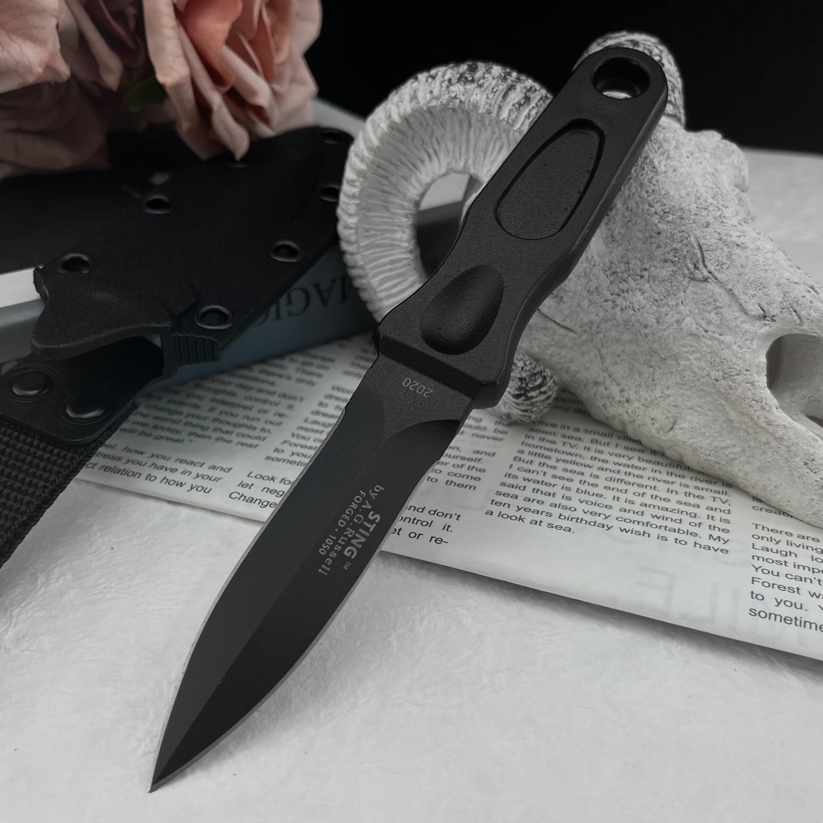 Edc Everyday Carry Gear - Многофункциональный нож с фиксированным клинком из