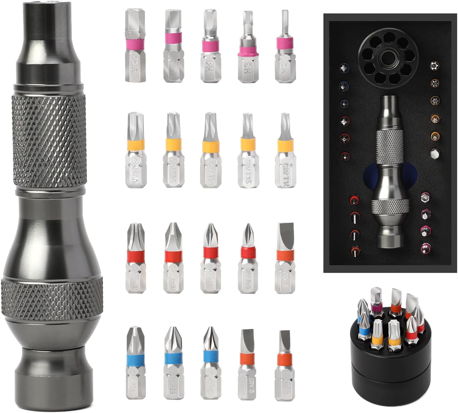Micro Screwdriver Kit - Универсальный набор прецизионных отверток 22-в-1 с