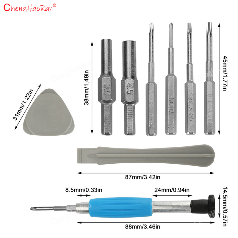 1 набор отверток 9+n1 Инструме – обзор и цена Micro Screwdriver Kit