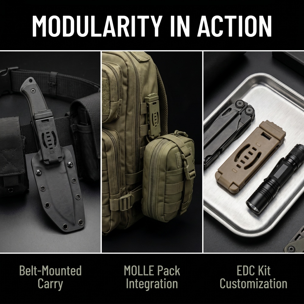 Клипса для крепления ножен Kyd – обзор и цена Edc Carry Holster