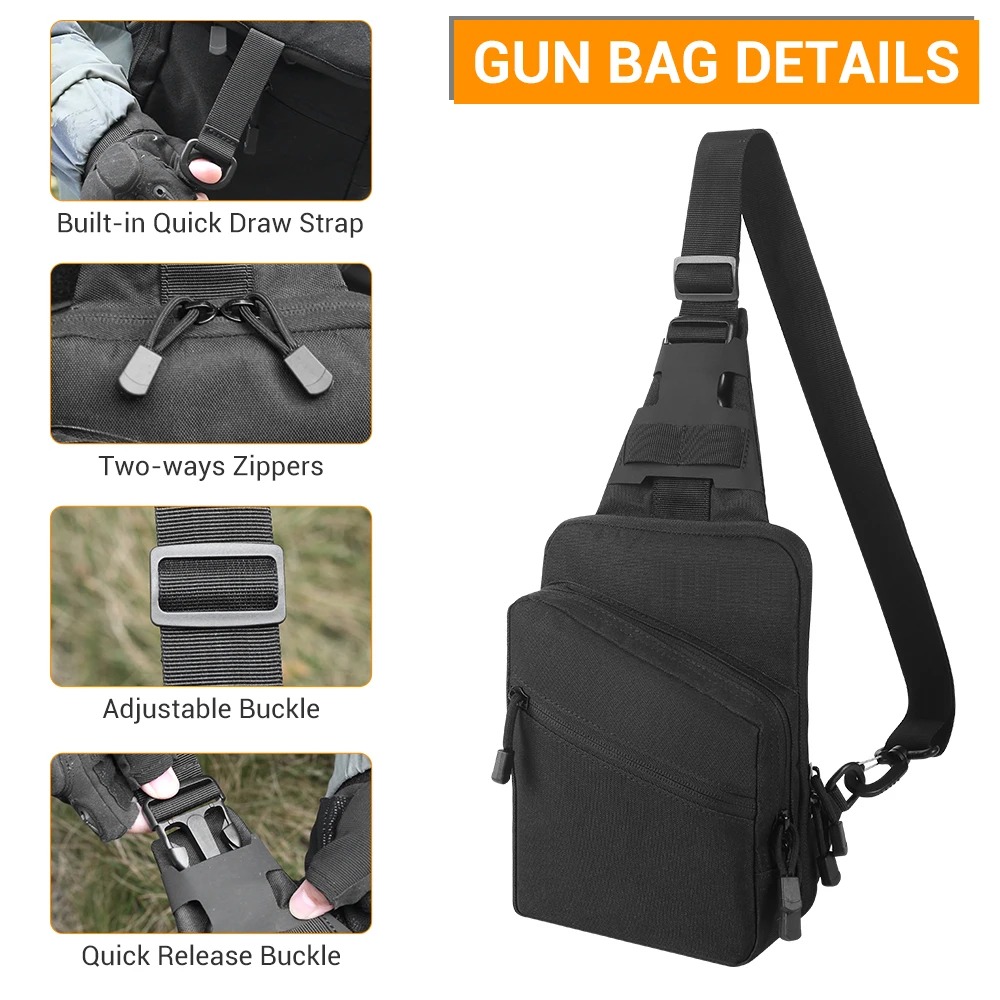 Тактическая сумка для пистолет – обзор и цена Appendix Carry Edc